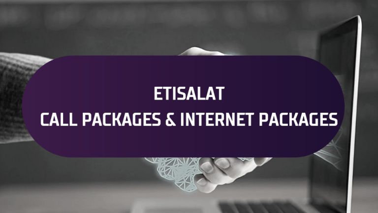 Etisalat Call Packages and Internet Packages